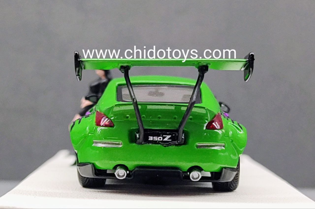 Auto a escala marca Mini Station, Modelo Nissan 350 Z - Chido Toys