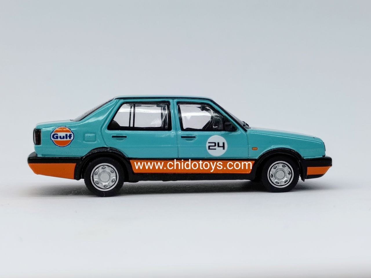 Auto a escala marca mymodelcollect, Modelo Jetta A2 - Chido Toys