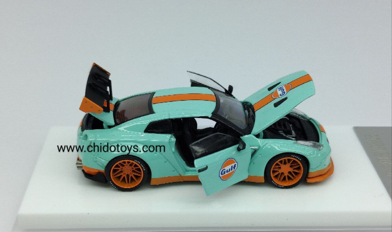 Auto a escala marca Old Time Model, GT - R R35 - Chido Toys