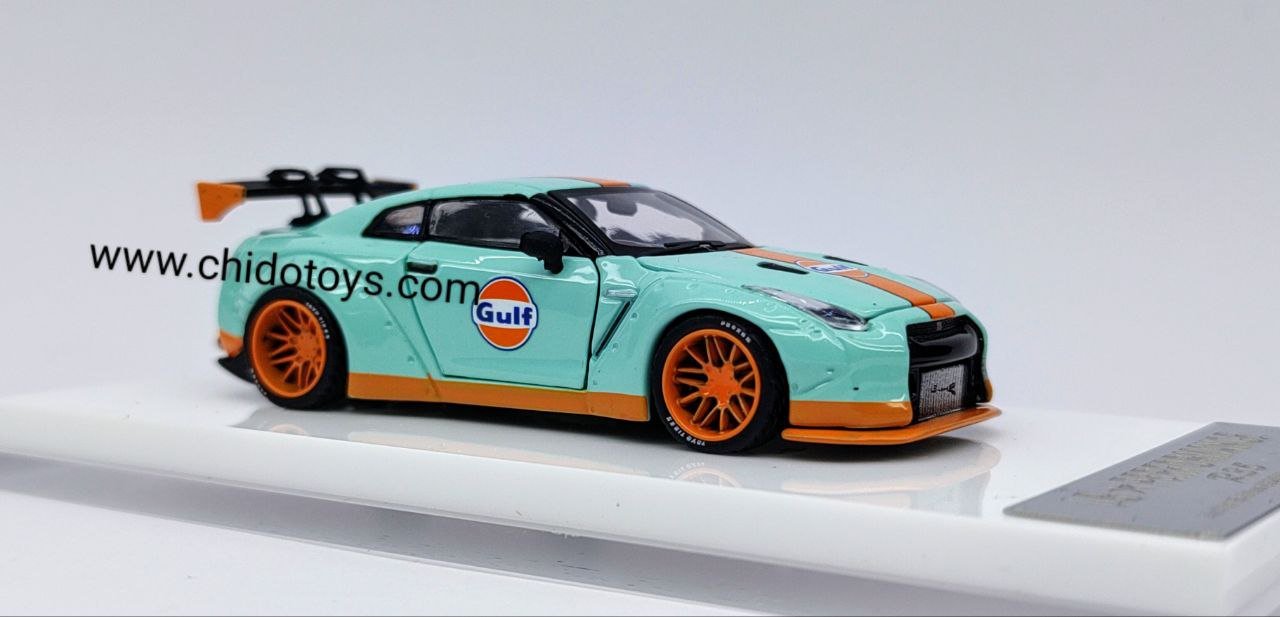 Auto a escala marca Old Time Model, GT - R R35 - Chido Toys