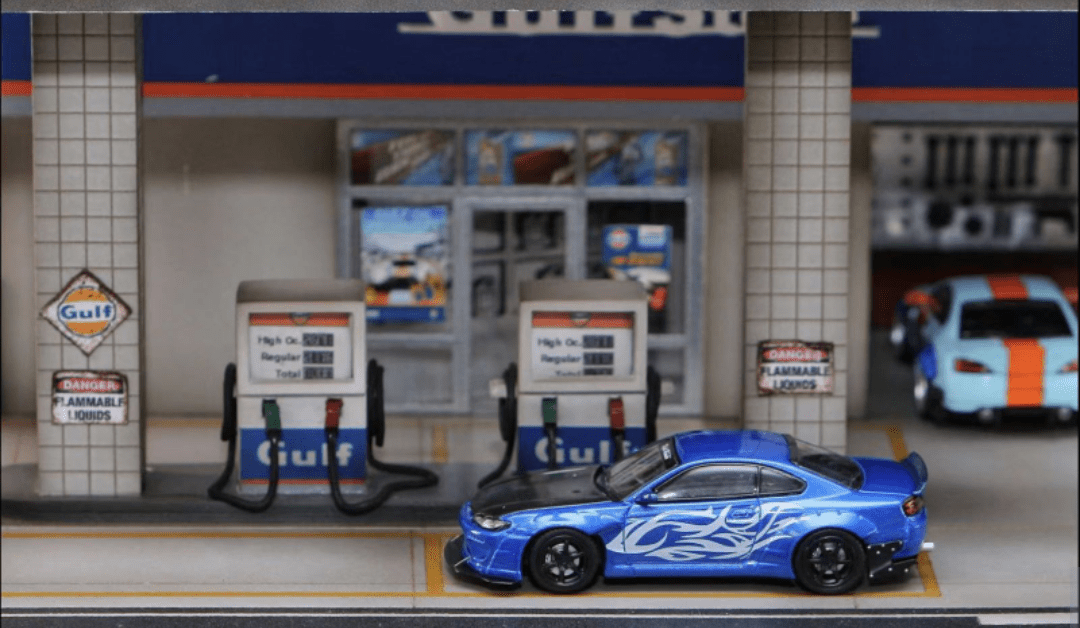 Auto a escala marca Street Weapon modelo Nissan Silvia RocketBunny. - Chido Toys