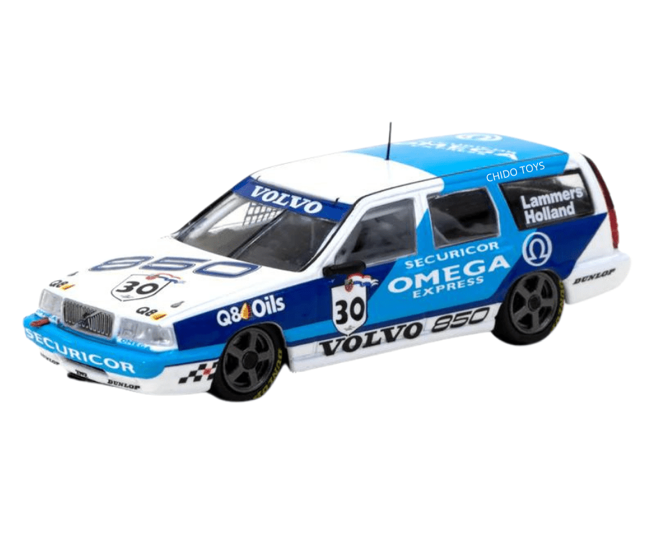 Auto a escala marca Tarmac, modelo Volvo 850 Estate, edad 14+ - Chido Toys