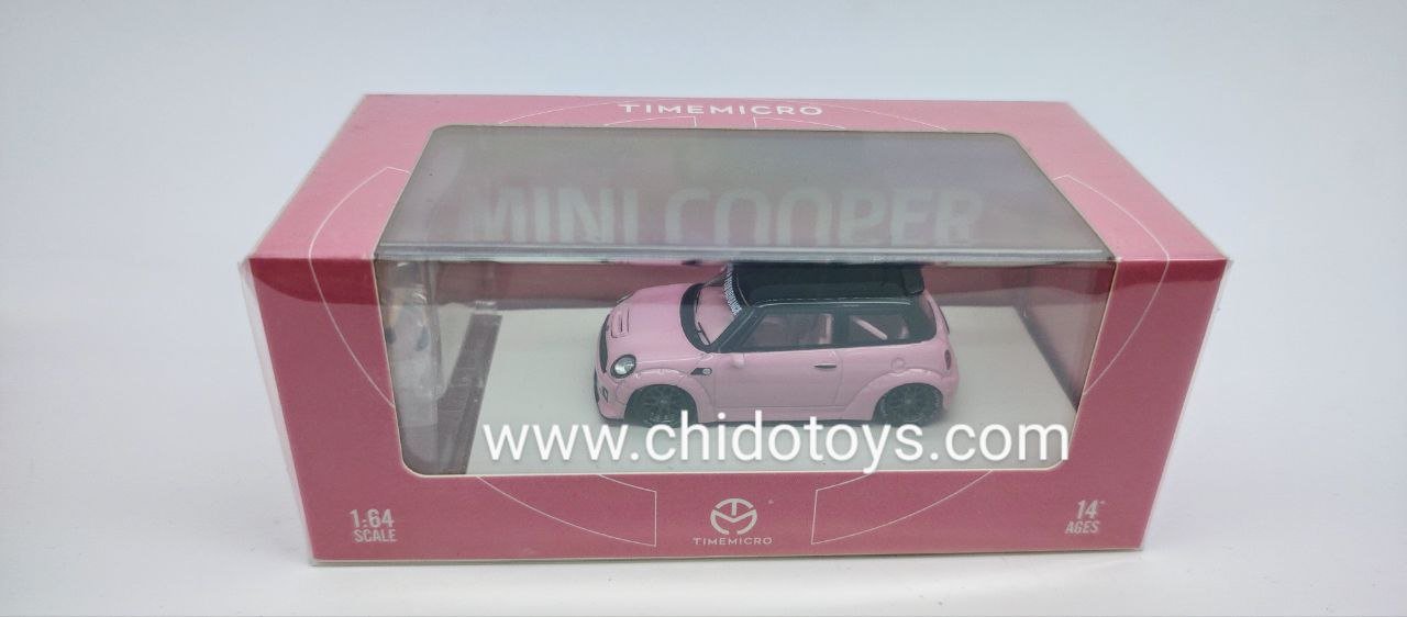 Auto a escala marca Time Micro, Modelo Mini Cooper - Chido Toys