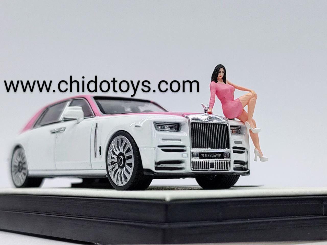 Voiture Micro Machines - Type Roll Royce Dorée - Modèle M05 - Occasion