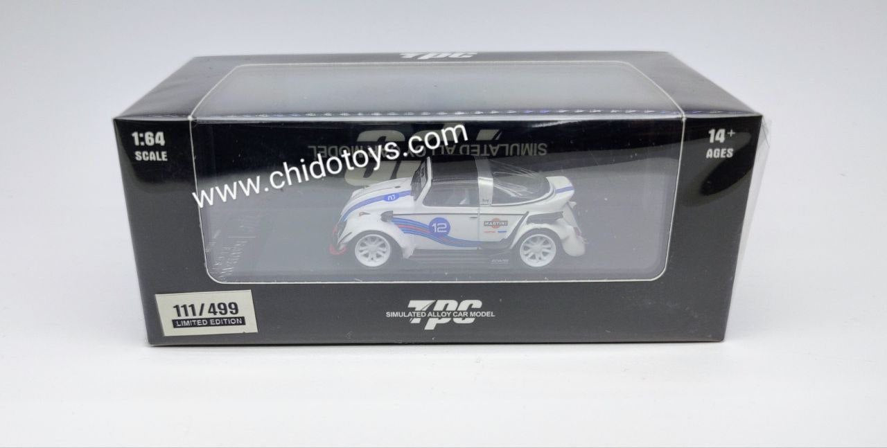 Auto a escala, marca TPC, Modelo Beetle - Chido Toys