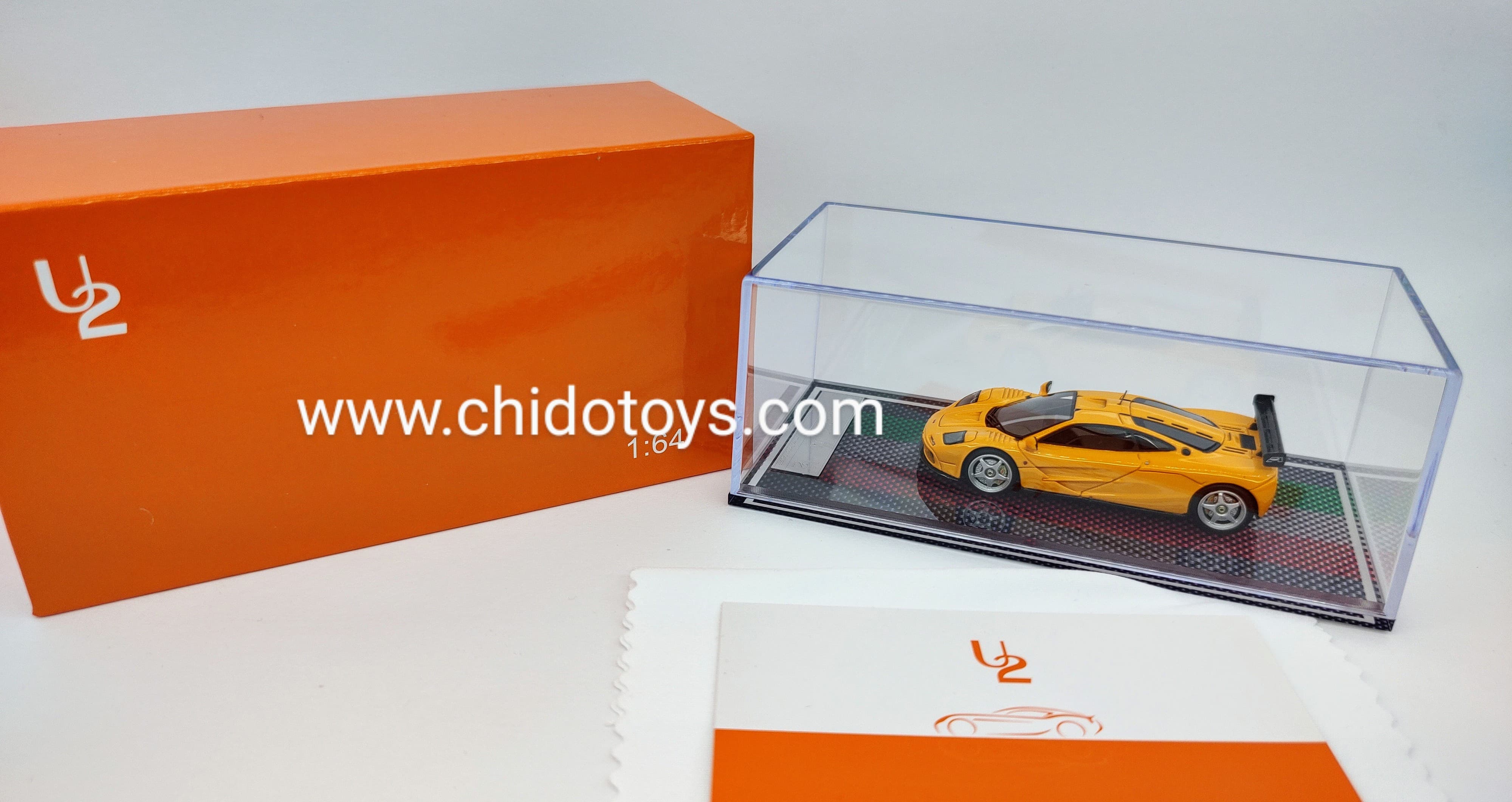 Auto a escala marca U2, Modelo McLaren MF1 LM - Chido Toys