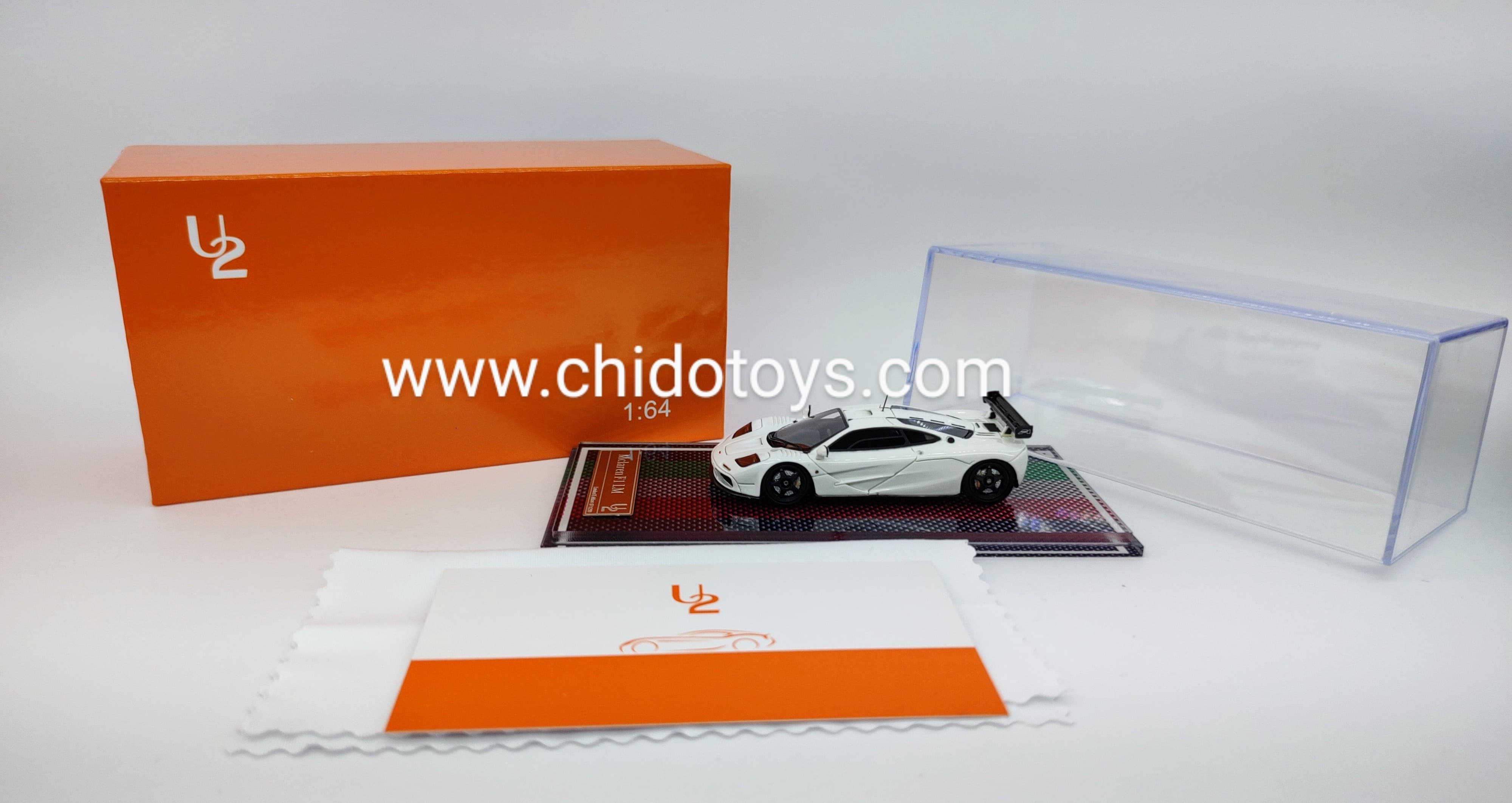 Auto a escala marca U2, Modelo McLaren MF1 LM - Chido Toys