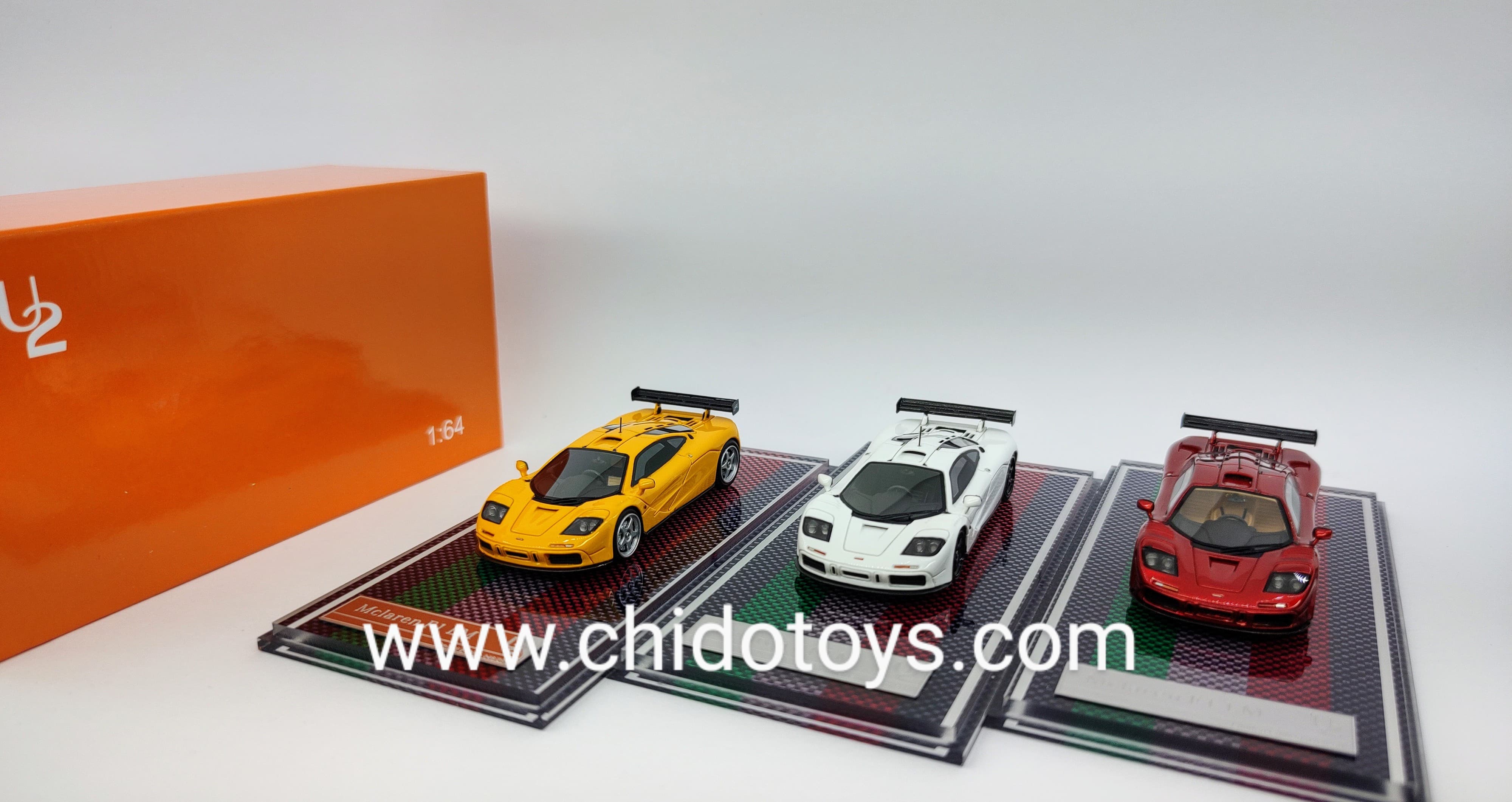 Auto a escala marca U2, Modelo McLaren MF1 LM - Chido Toys