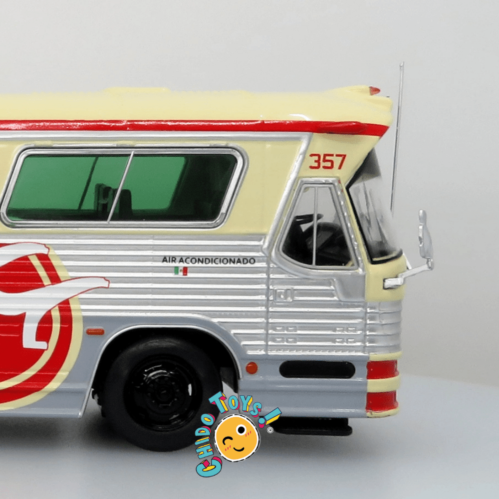 Autobús Replicas Dina Olímpico Tamaulipas 1:43 autobús clásico - Chido Toys
