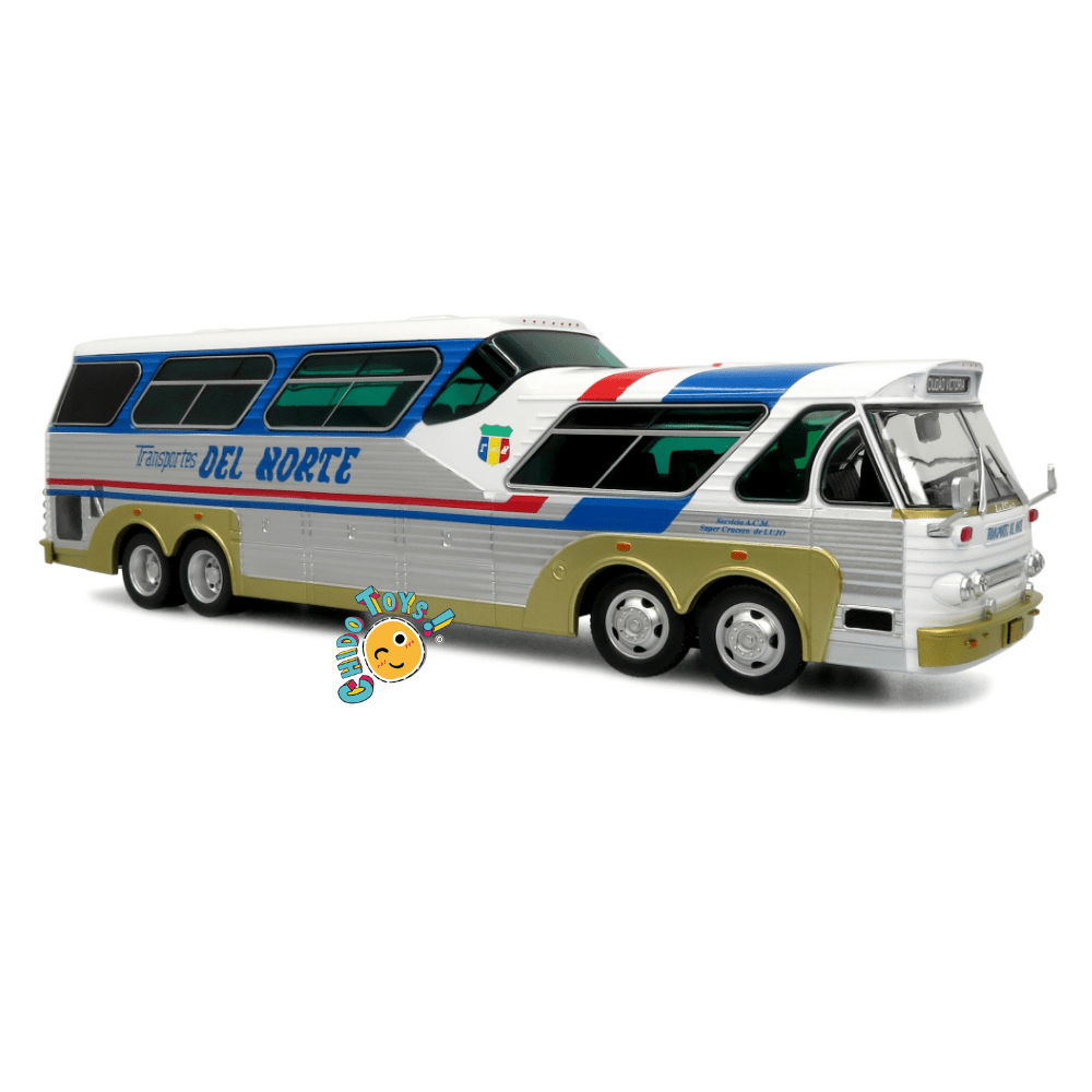Autobús Sultana TM 44 - 18 1:43 Transportes del Norte panorámico - Chido Toys