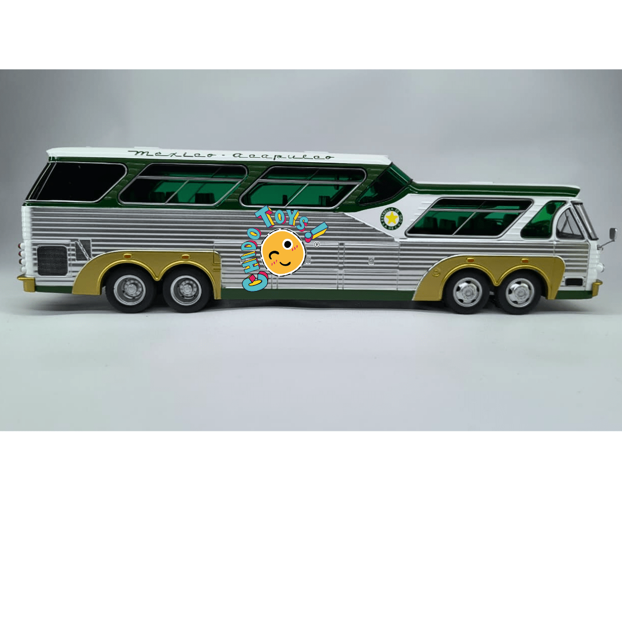 Autobús Sultana TM 44 - 18 SP Panorámico Estrella de Oro – Escala 1:43 - Chido Toys