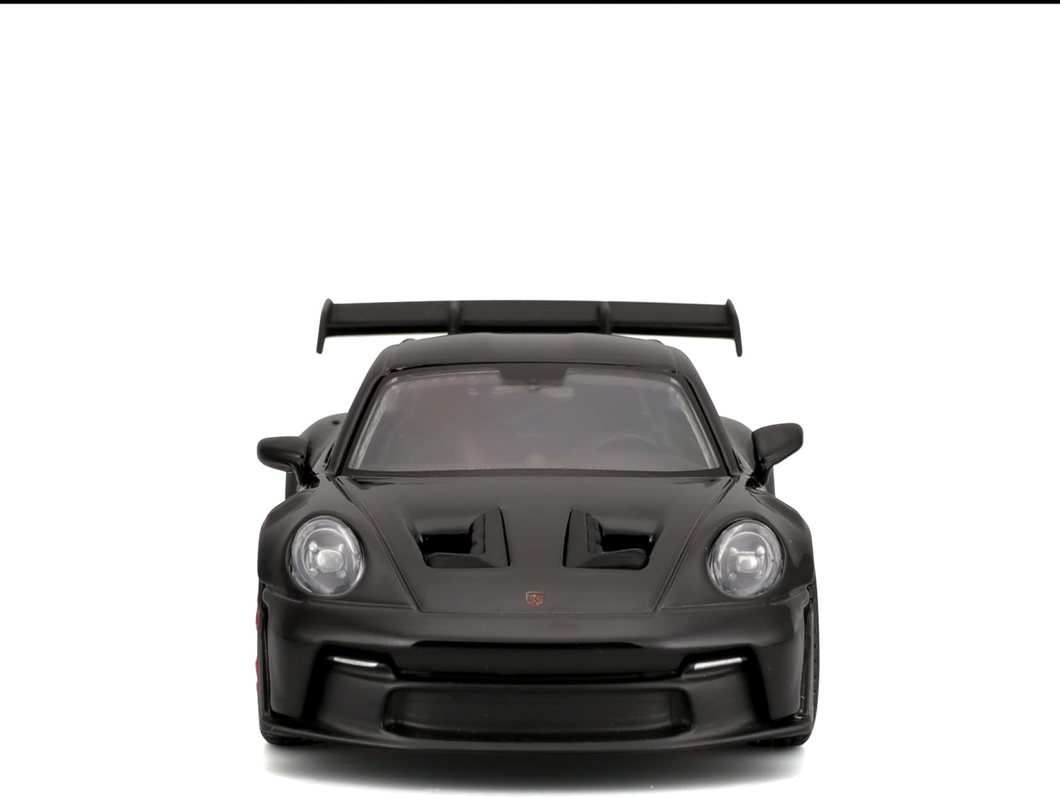 Bburago Porsche 911 GT3 RS 1:43 negro mate con rines rojos - Chido Toys