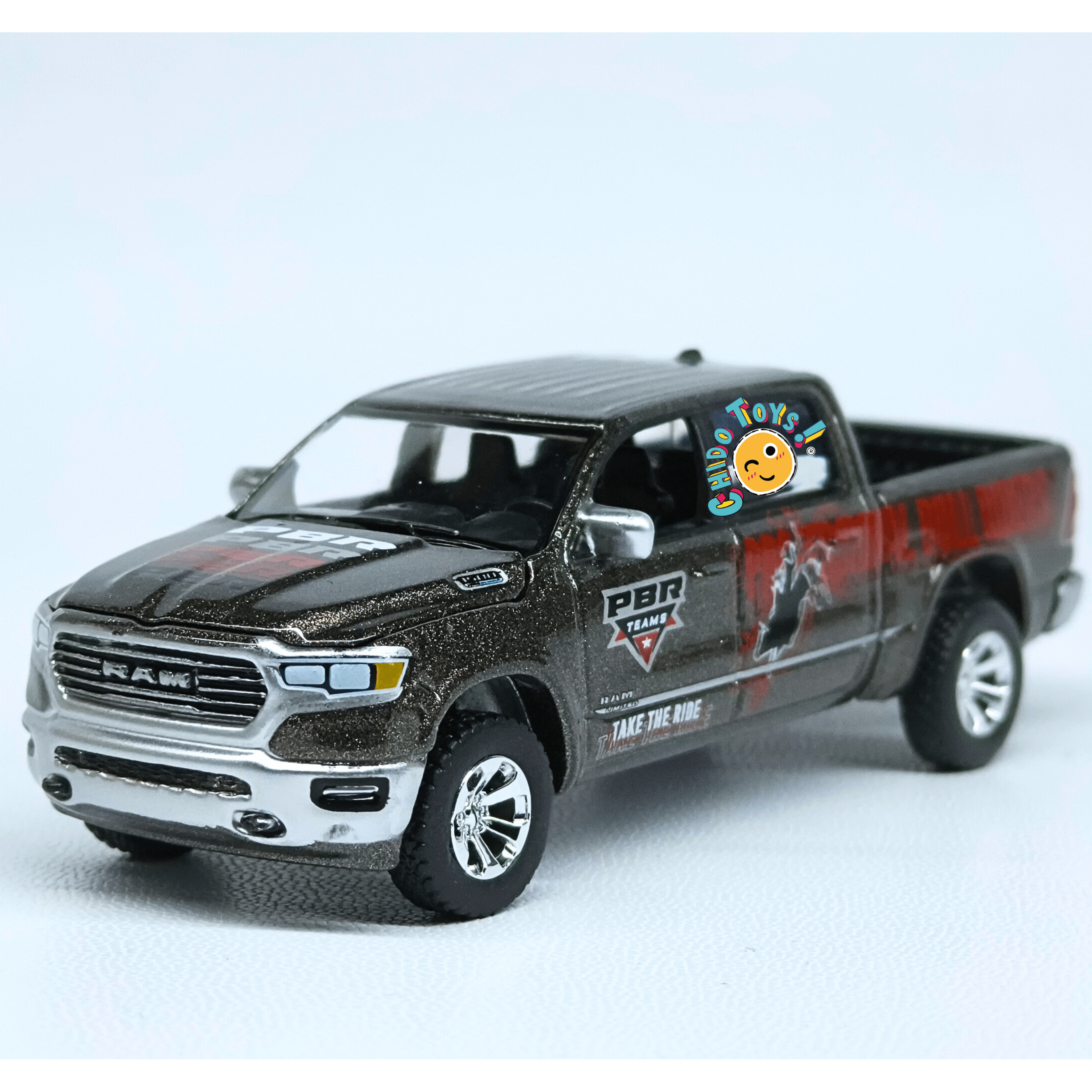 Big Country Ram 1500 Limited 2021 escala 1:64 PBR Teams metálica - Chido Toys