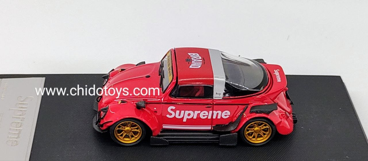 BSC RWB Beetle Supreme 1:64 edición limitada 499 piezas - Chido Toys