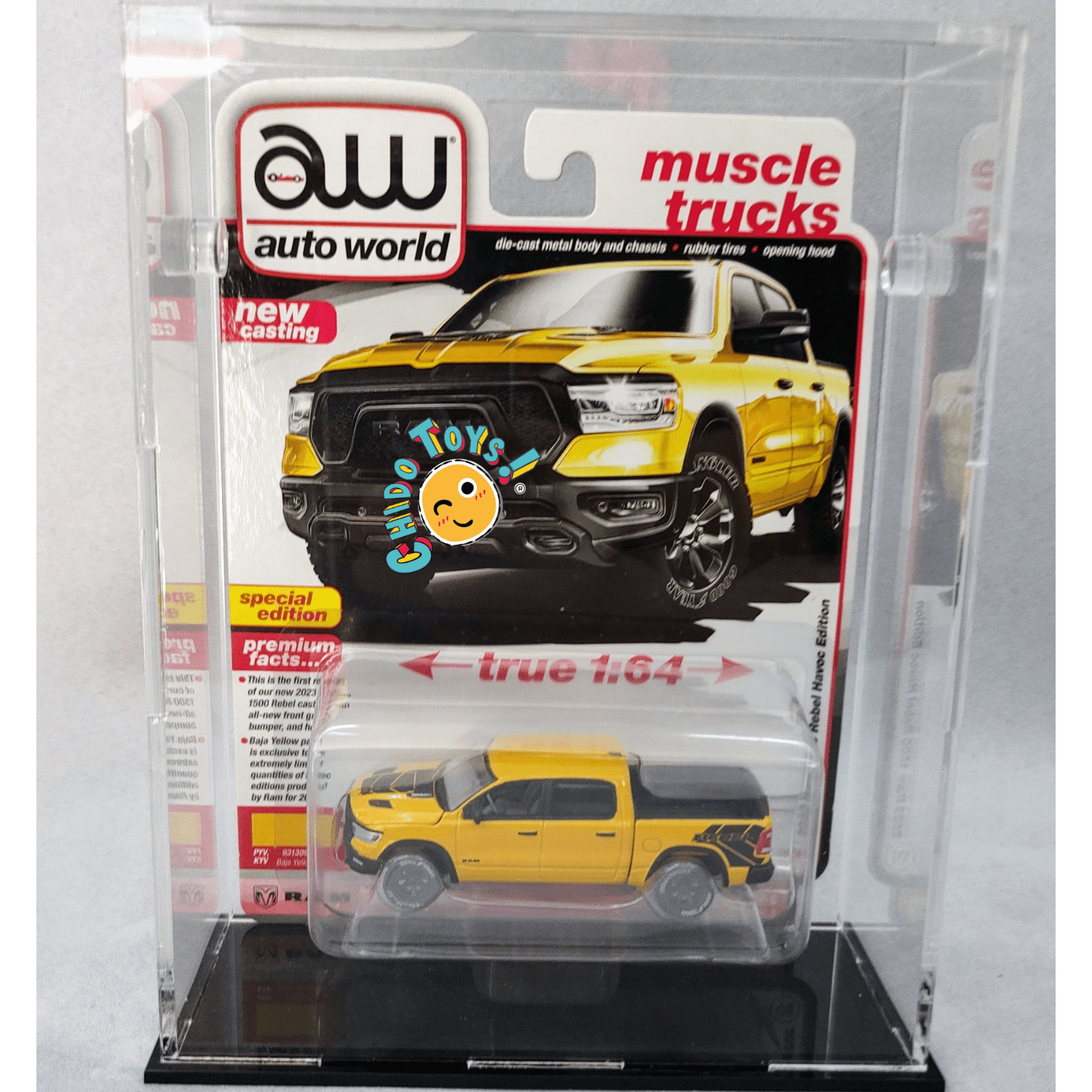 Caja Acrílica para Auto World y GreenLight – Protección y Exhibición Perfecta - Chido Toys