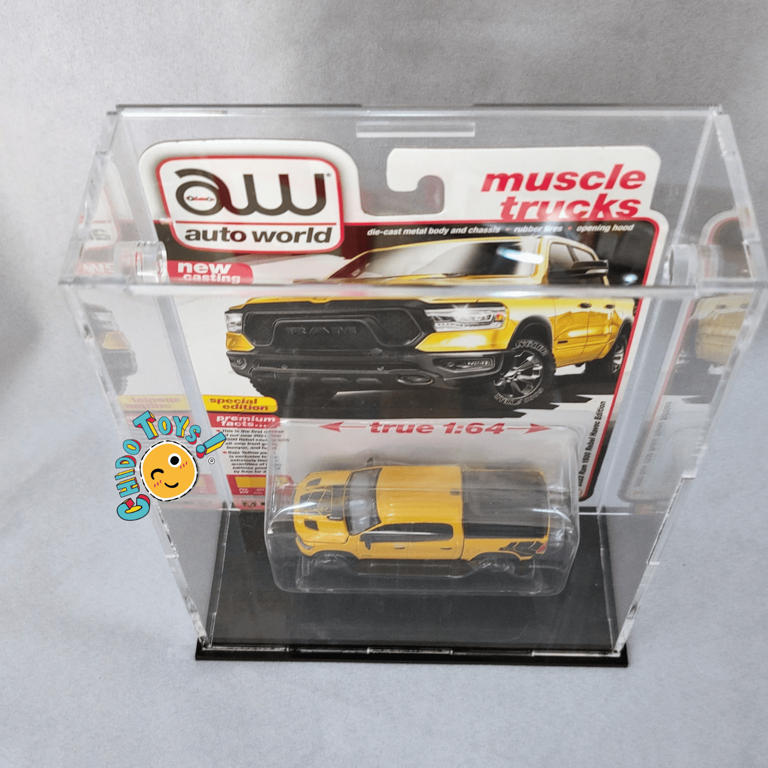 Caja Acrílica para Auto World y GreenLight – Protección y Exhibición Perfecta - Chido Toys