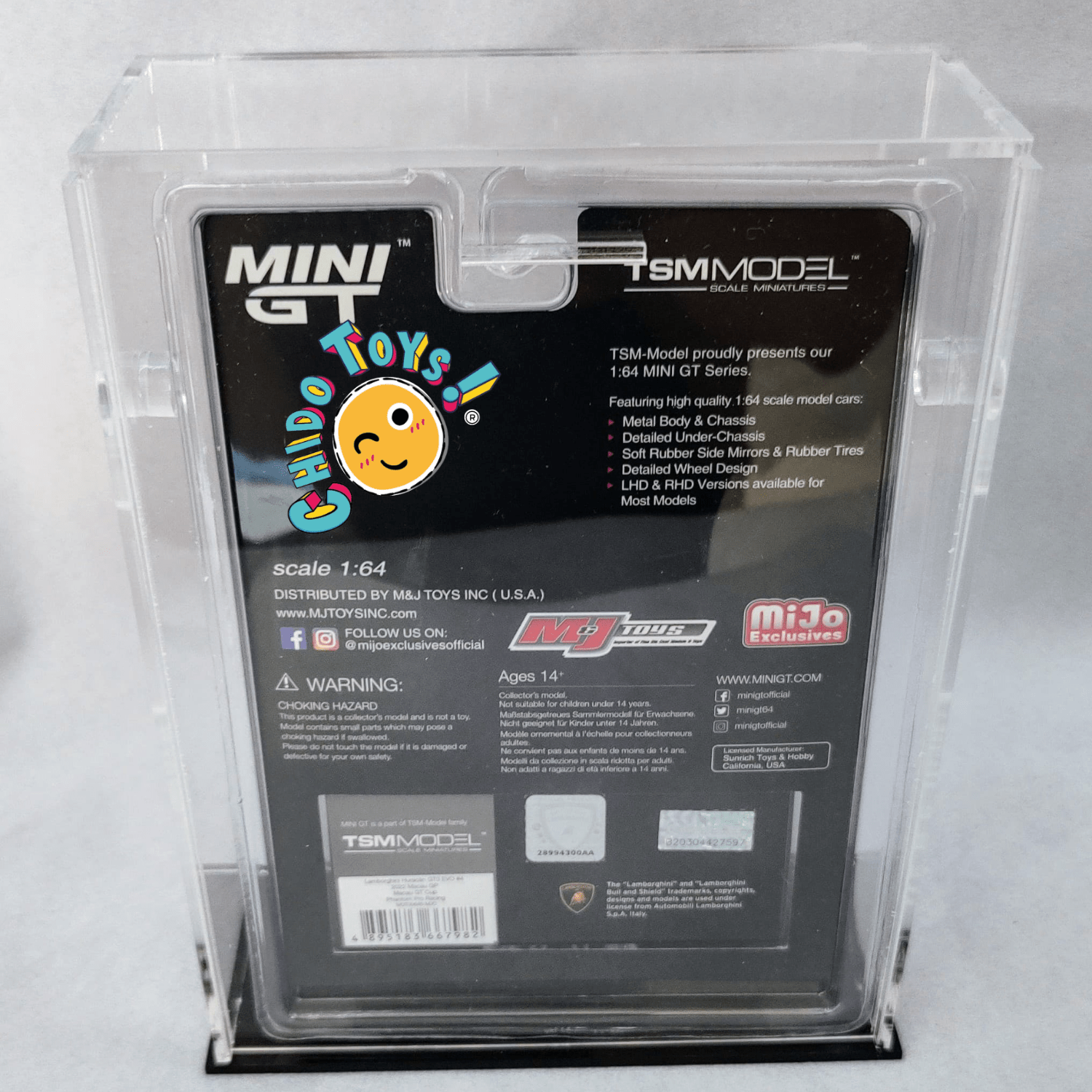 Caja Acrílica para Mini GT – Protección y Exhibición Perfecta - Chido Toys