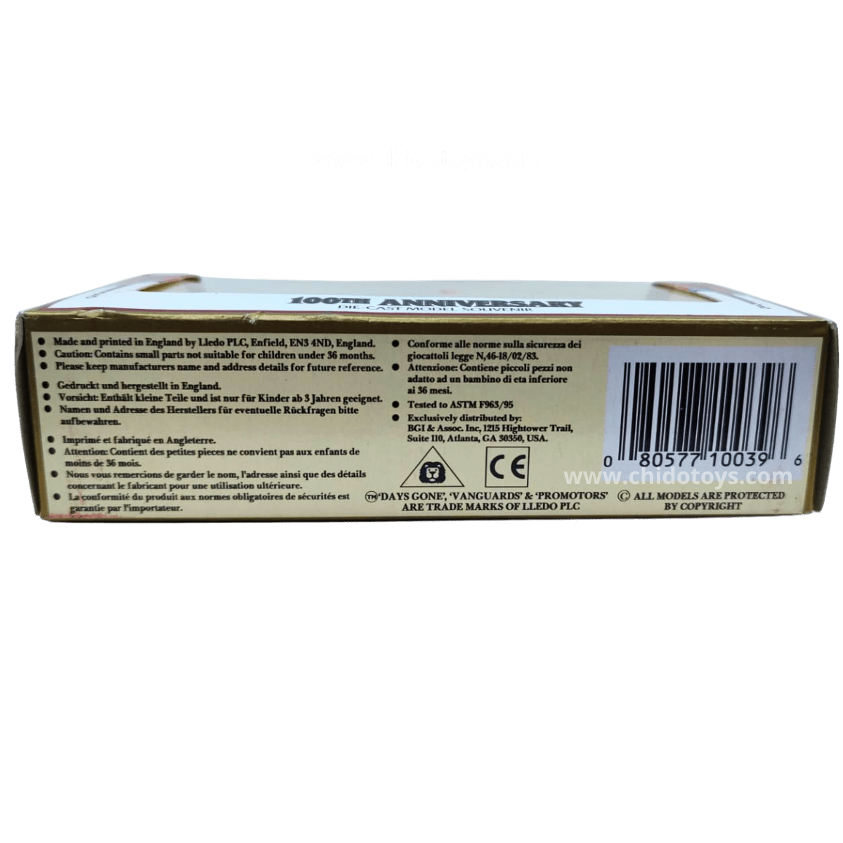 Camión Campbell’s 100th Anniversary – Coleccionable Die - Cast Lledo - Chido Toys