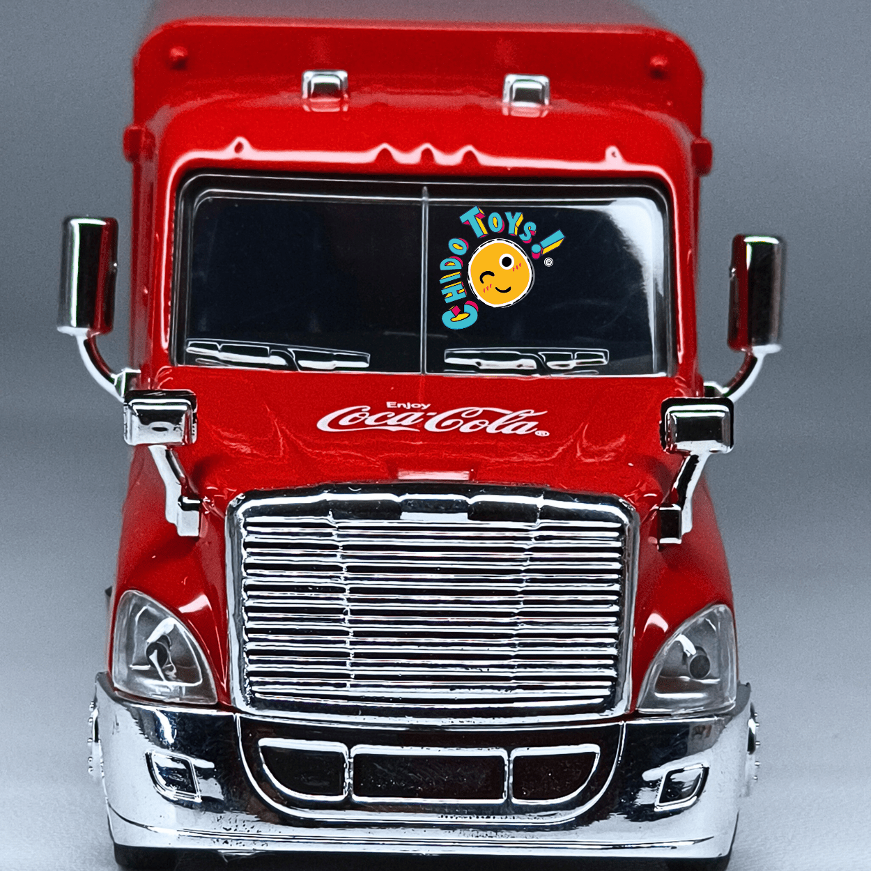 Camión Repartidor Coca - Cola Oficial a Escala 1:50 | Modelo Coleccionable - Chido Toys