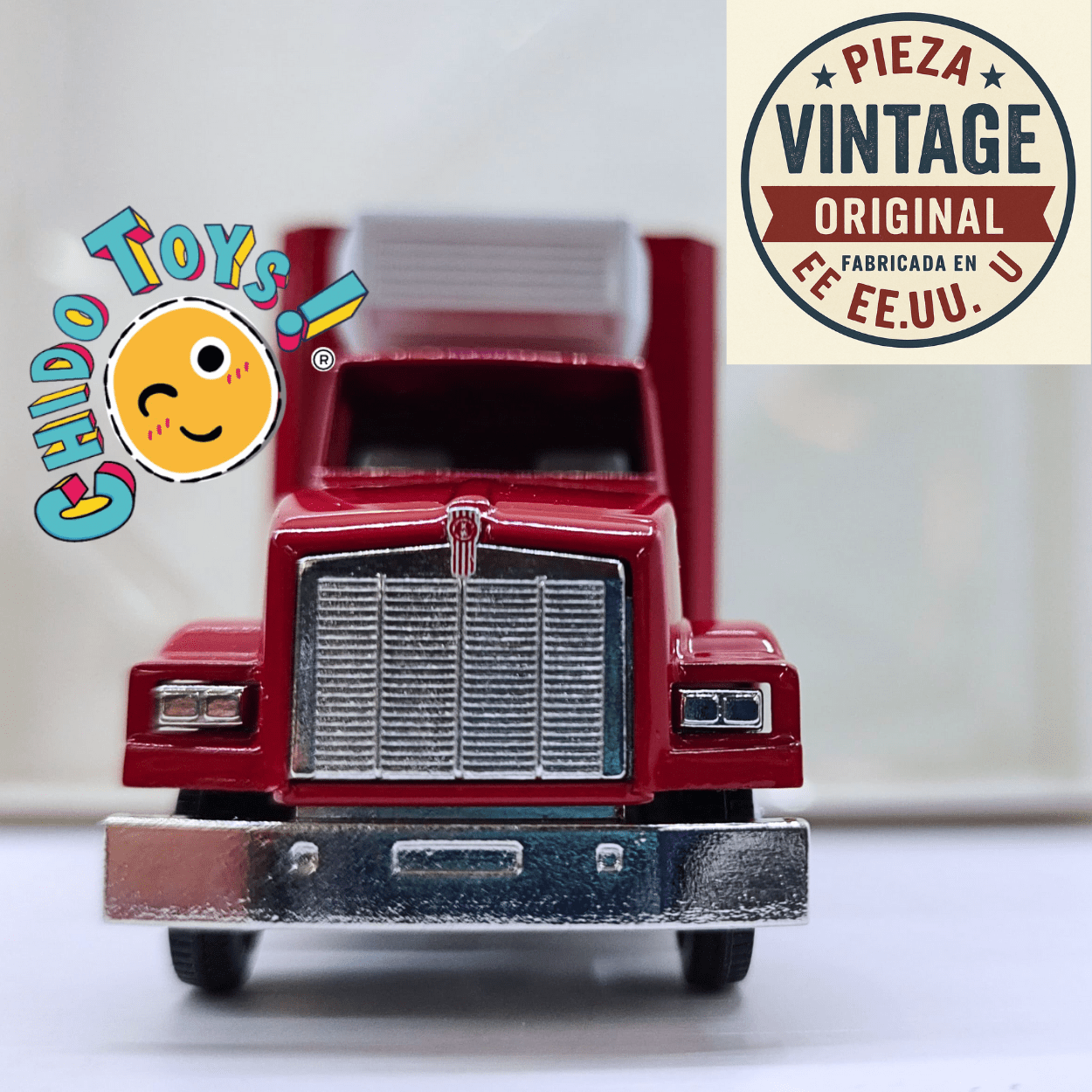 Camión Winross Friendly’s Caja Cerrada a Escala 1:64 – Edición Promocional de Metal con Llantas de Goma - Chido Toys