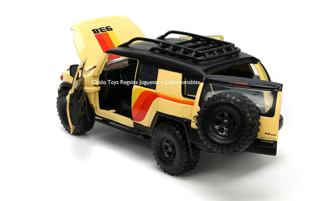 Camioneta a escala marca Jada, Modelo FJ Cruiser - Chido Toys