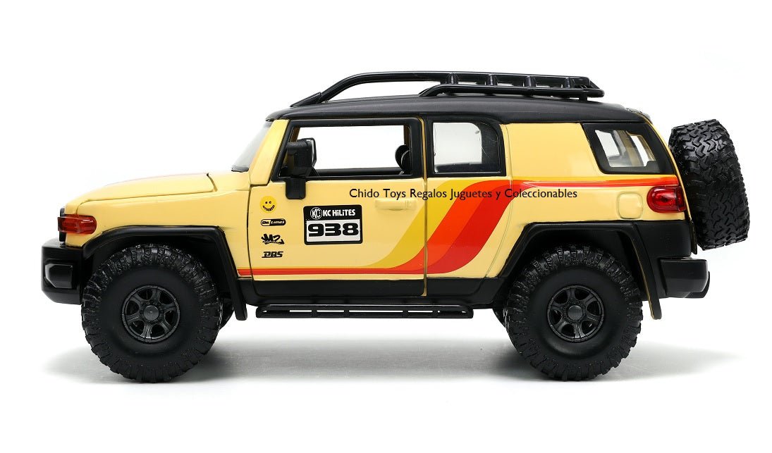 Camioneta a escala marca Jada, Modelo FJ Cruiser - Chido Toys