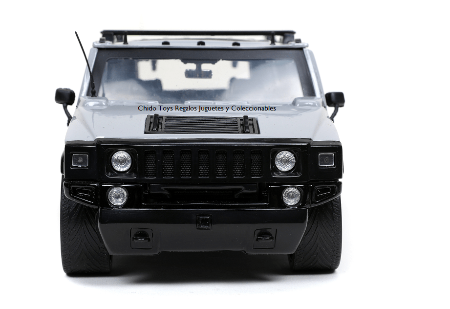Camioneta a escala marca Jada, Modelo Hummer H2 2003 - Chido Toys