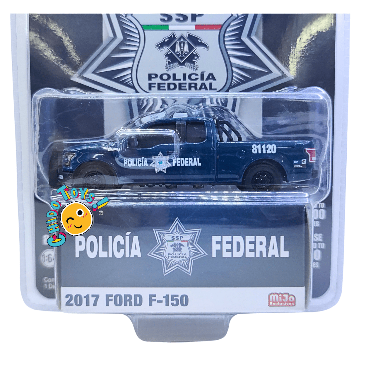 Camioneta Policía Federal 2017 Ford F - 150 | Greenlight 1:64 - Chido Toys