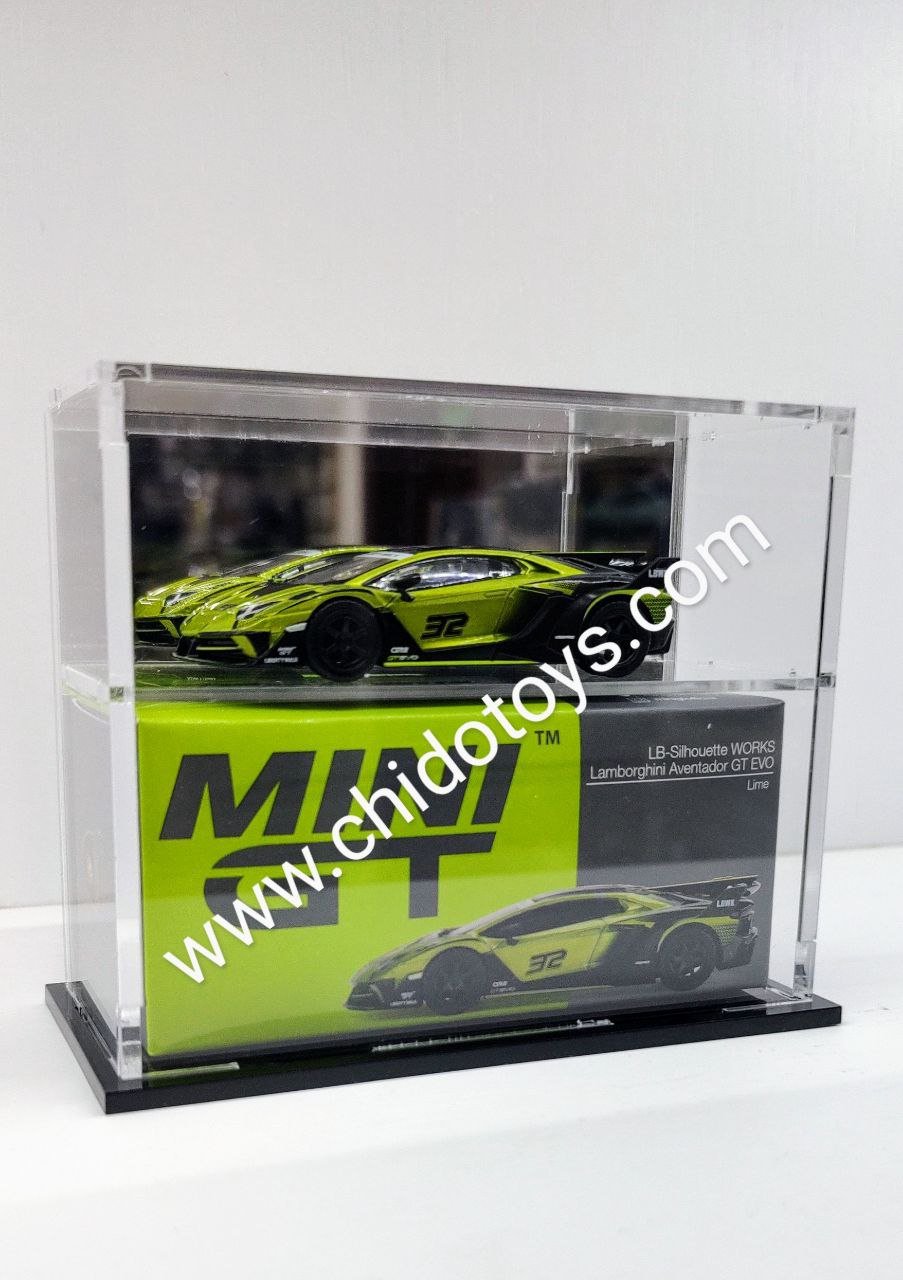 Capelo de acrílico para Mini GT - Chido Toys