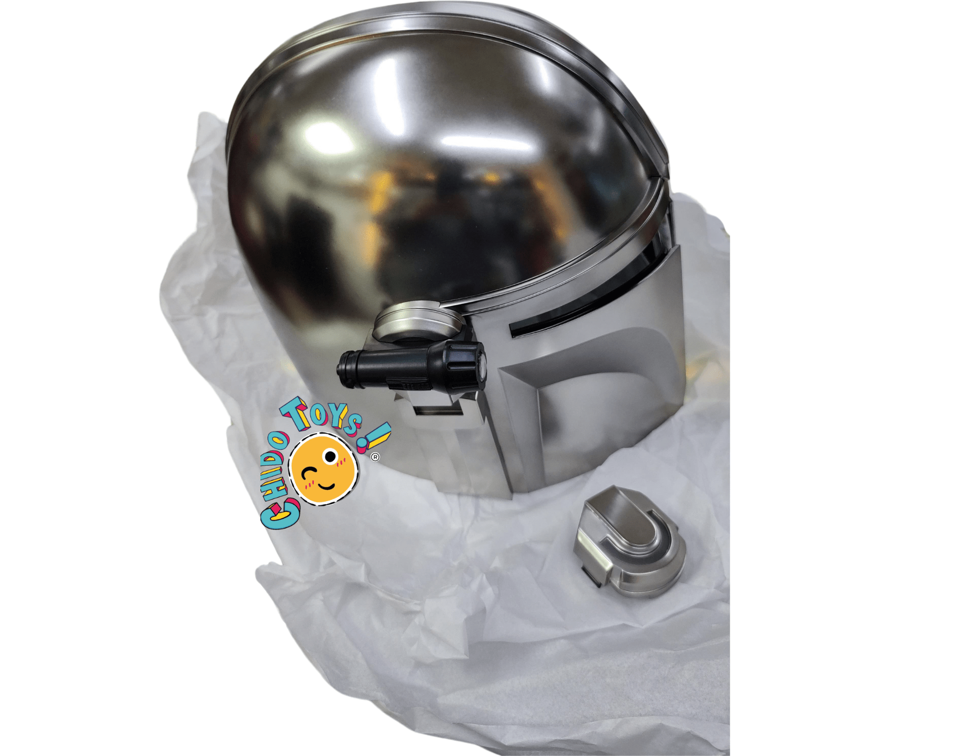 Casco Electrónico Premium The Mandalorian – Star Wars The Black Series (Nuevo con Caja, Precio con Descuento) - Chido Toys