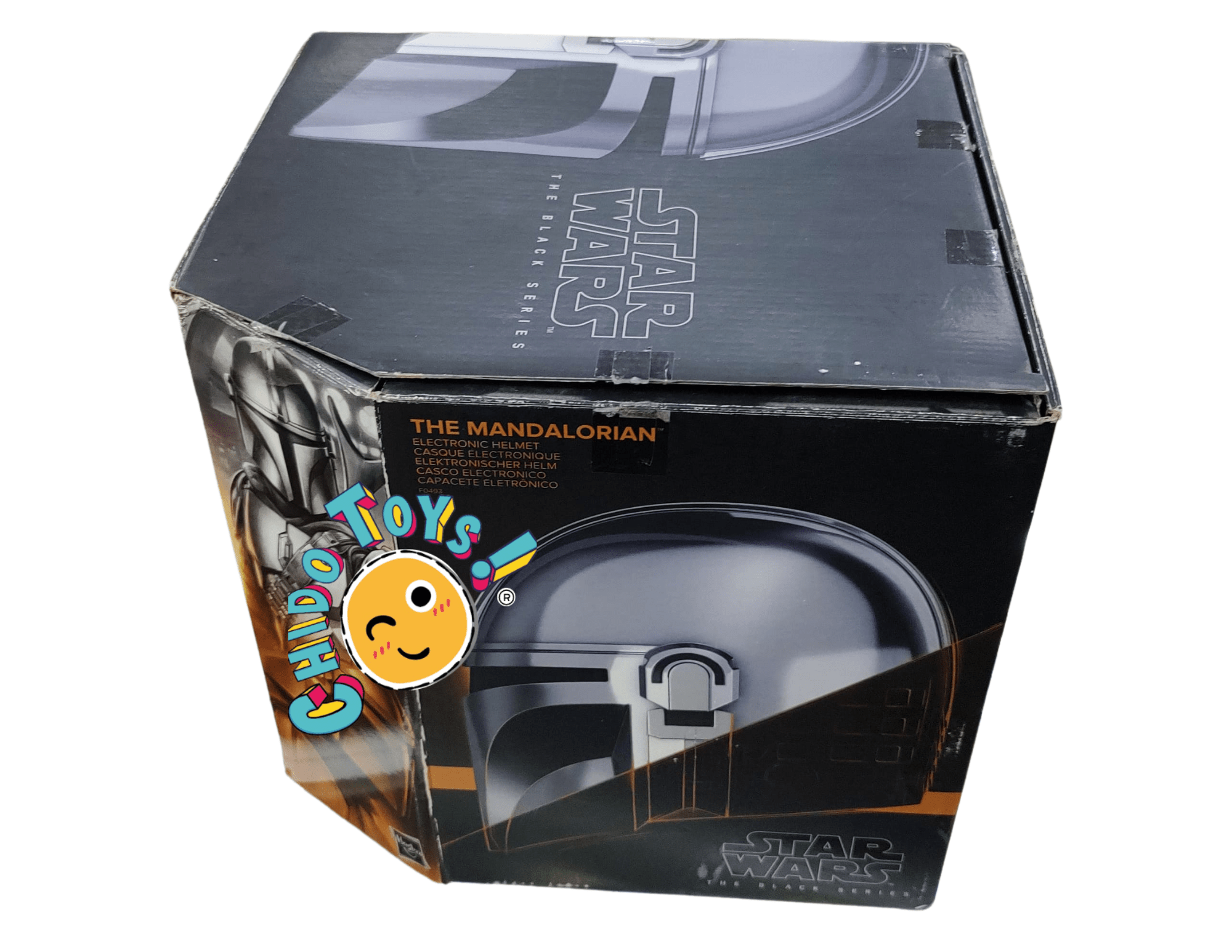 Casco Electrónico Premium The Mandalorian – Star Wars The Black Series (Nuevo con Caja, Precio con Descuento) - Chido Toys