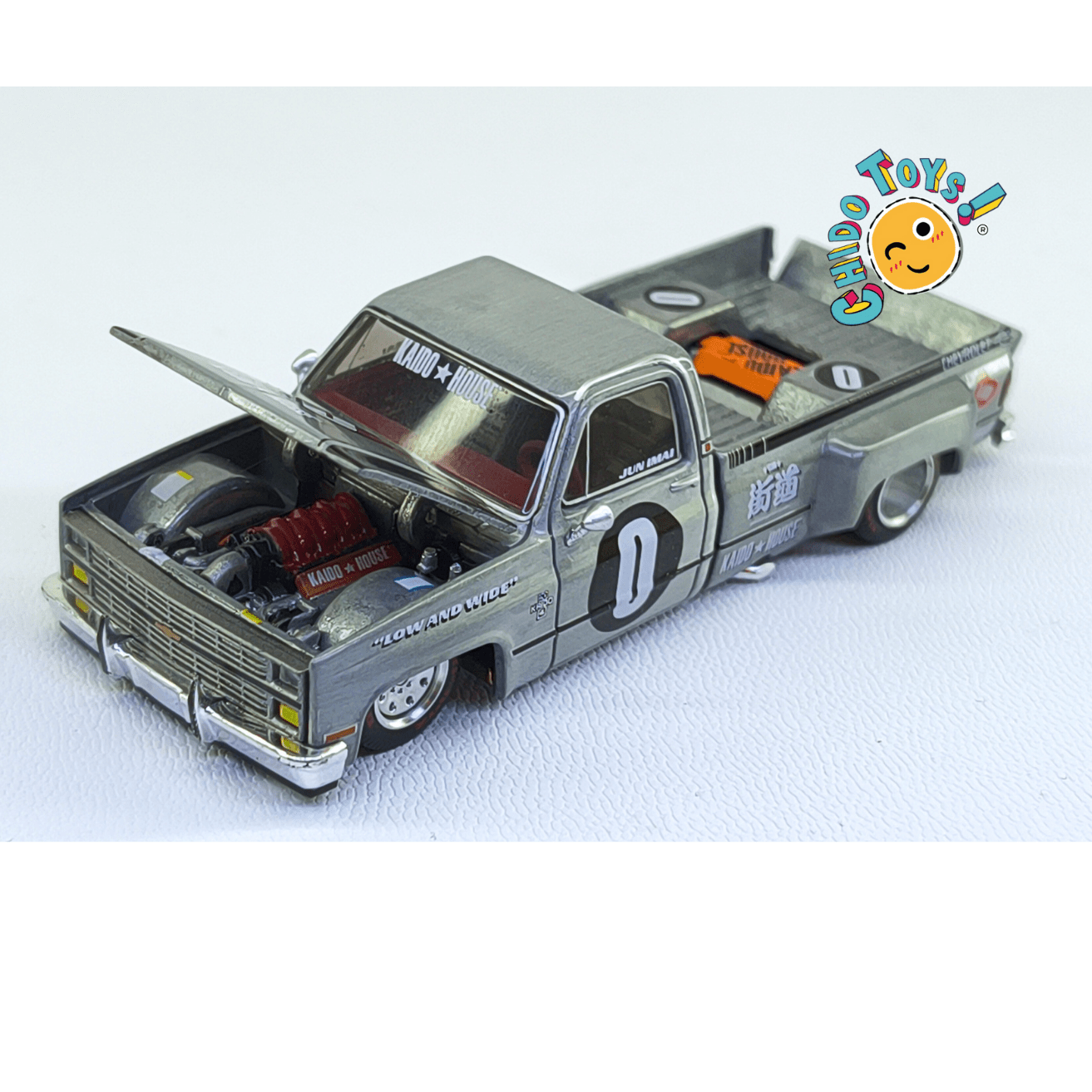 Chevrolet Silverado Dually 090Kaido House CHASE 1:64 - Chido Toys