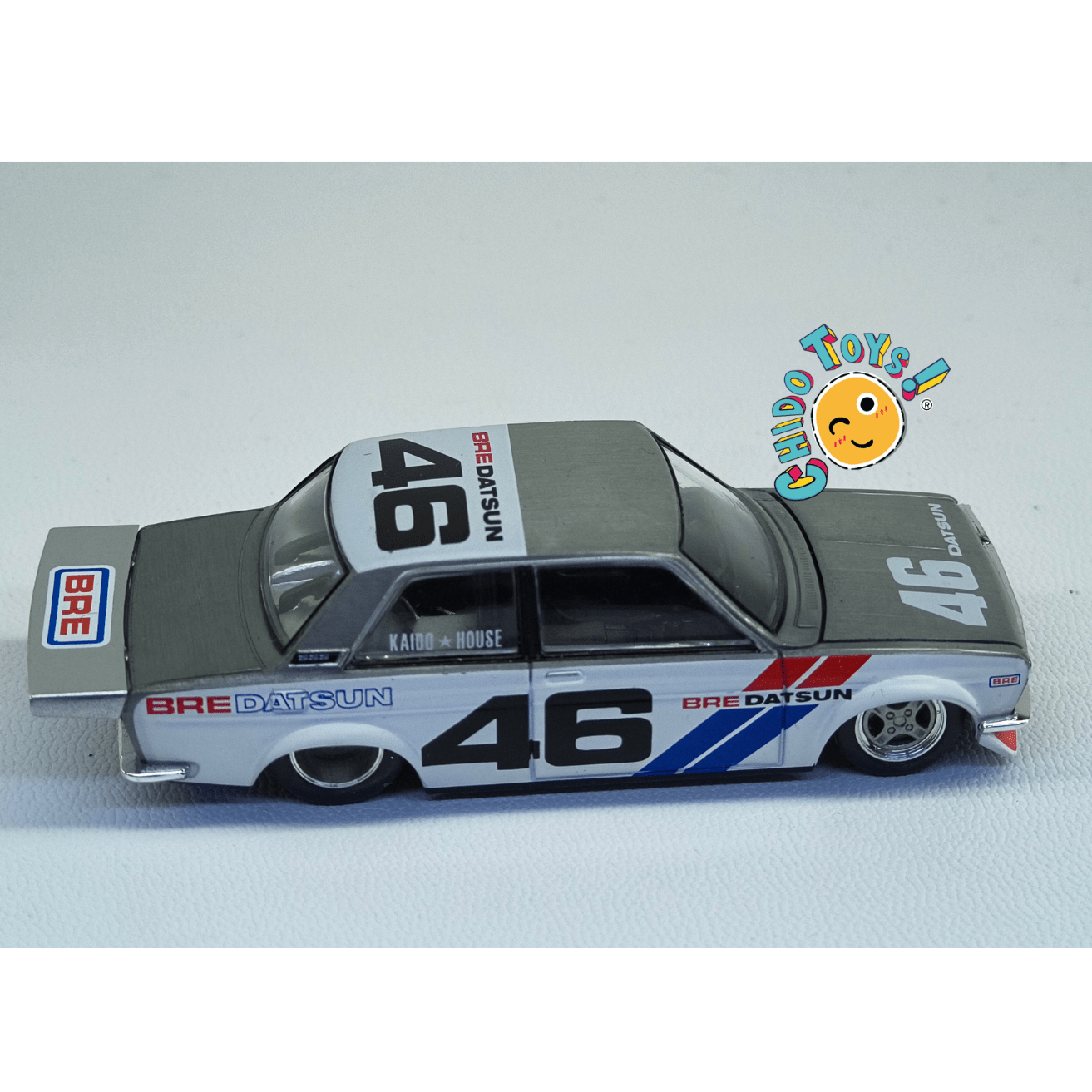Datsun 510 Pro Street BRE 005 CHASE – Kaido House x Mini GT – Escala 1:64 - Chido Toys
