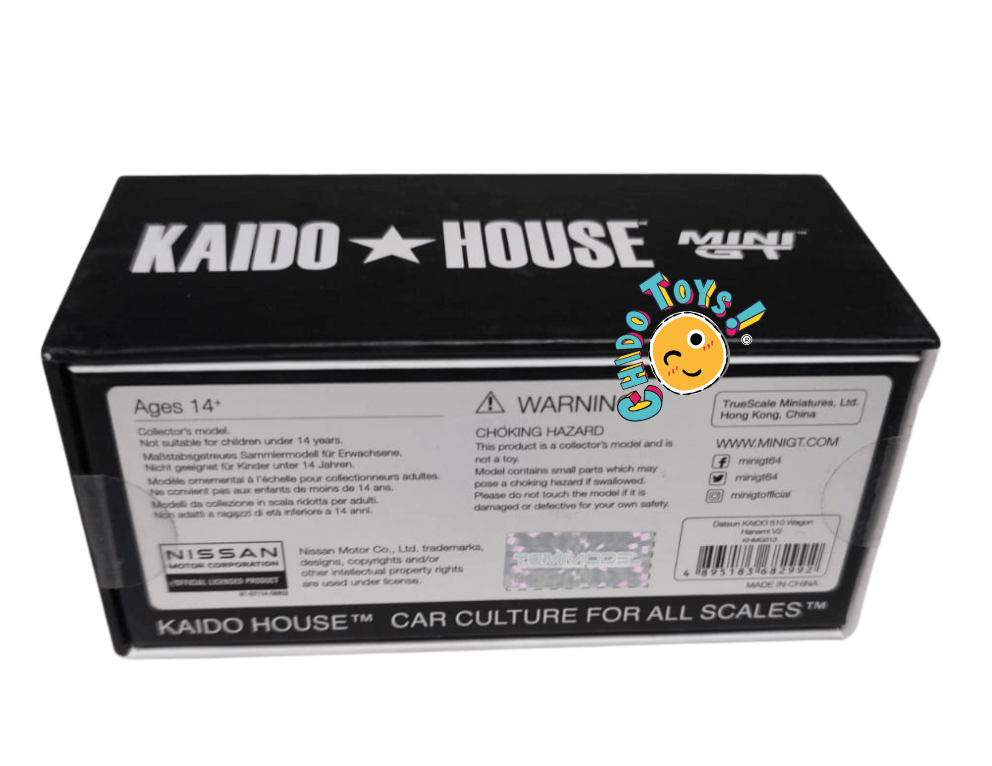 Datsun 510 Wagon Hanami #013 – Kaido House 1:64 (Primera Edición, Rines de Aluminio) - Chido Toys