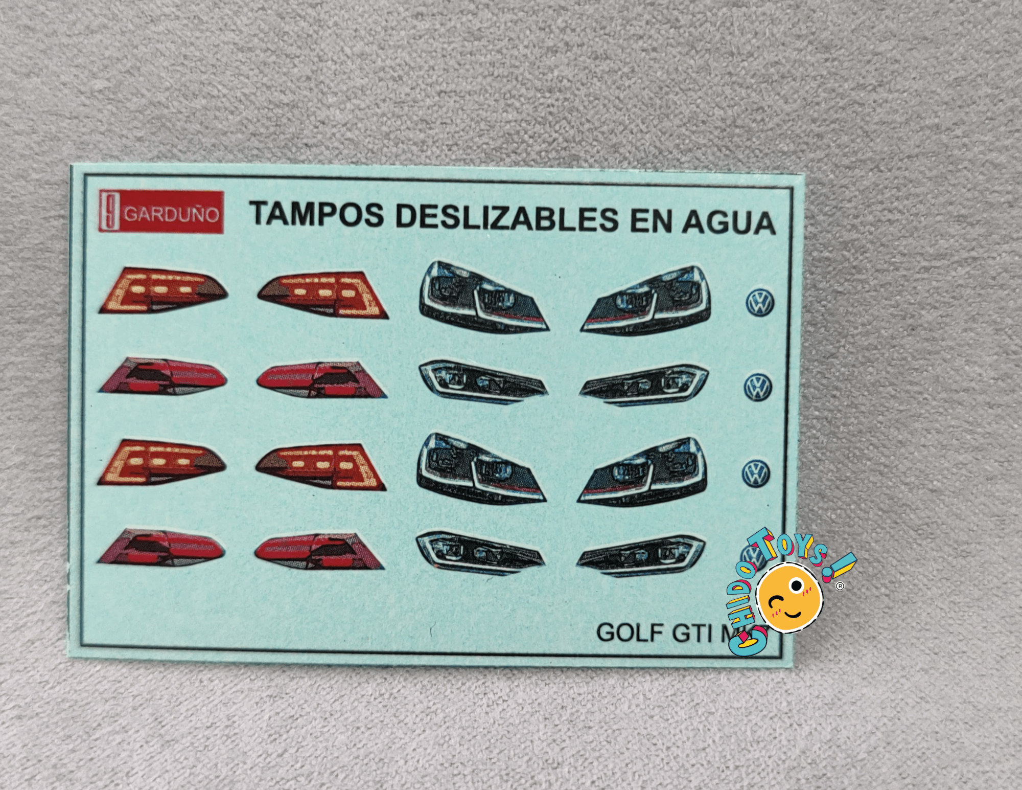 Declas/Tampos de Faros, Calaveras y Placas para Autos a Escala 1/64 – Distribuidor Oficial Tampos Garduño - Chido Toys