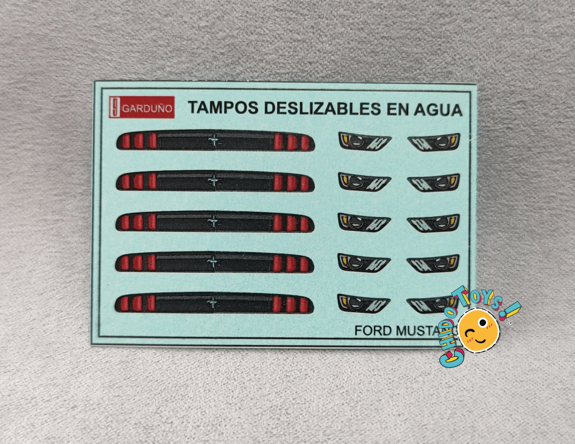 Declas/Tampos de Faros, Calaveras y Placas para Autos a Escala 1/64 – Distribuidor Oficial Tampos Garduño - Chido Toys