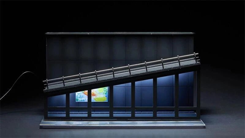 Diorama Rampa Urbana con Iluminación LED – You Car 1:64 - Chido Toys