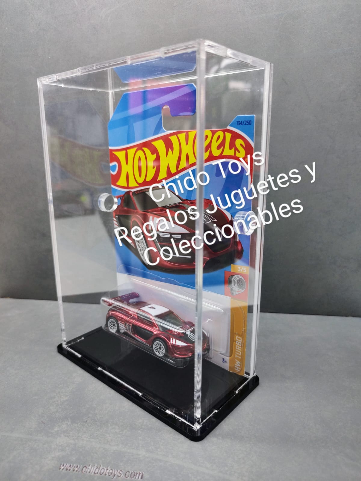 Exhibidor de acrílico para Hot Wheels STH - Chido Toys