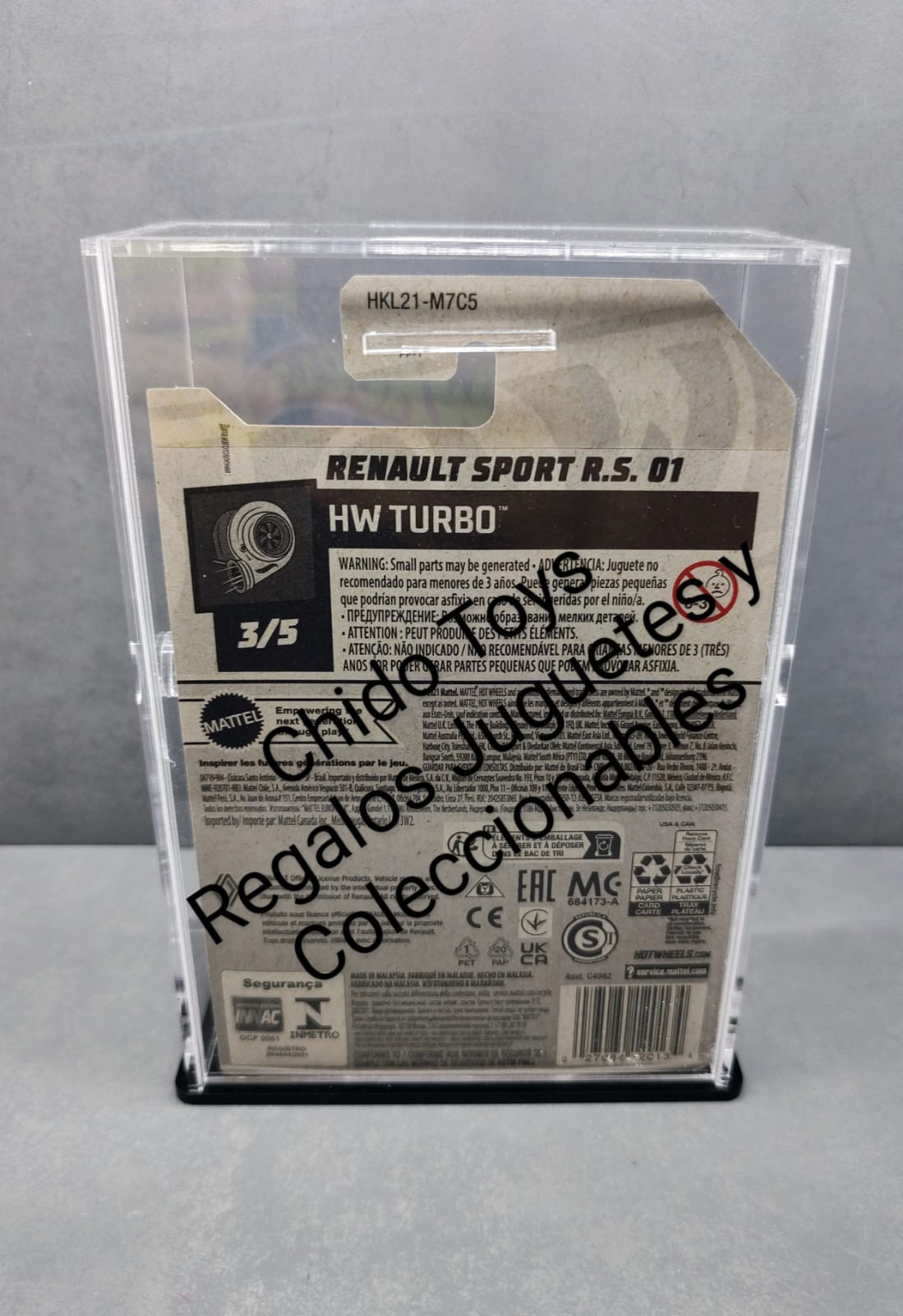 Exhibidor de acrílico para Hot Wheels STH - Chido Toys