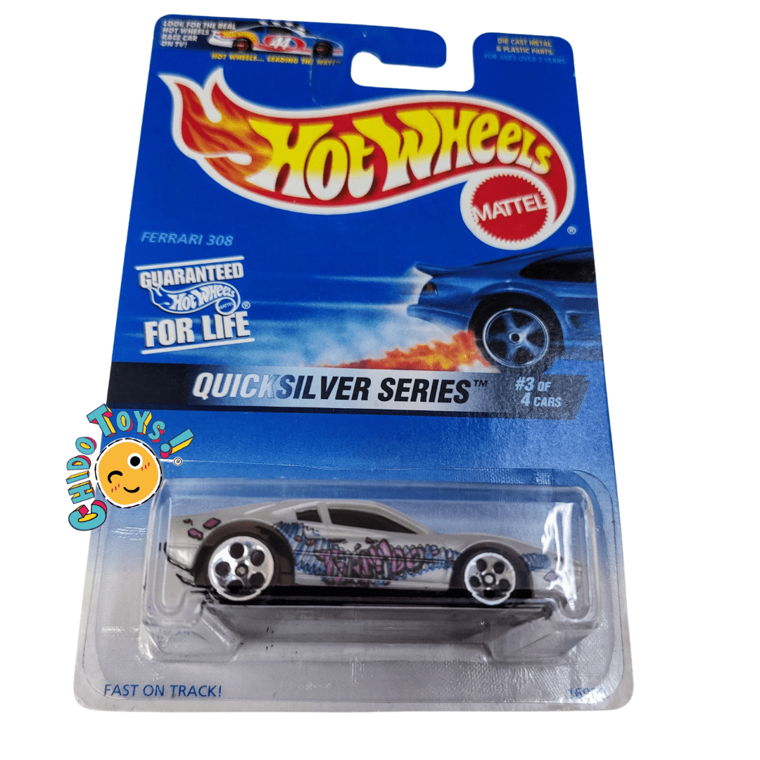 Ferrari 308 – Hot Wheels Quick Silver Series (1996) - Chido Toys