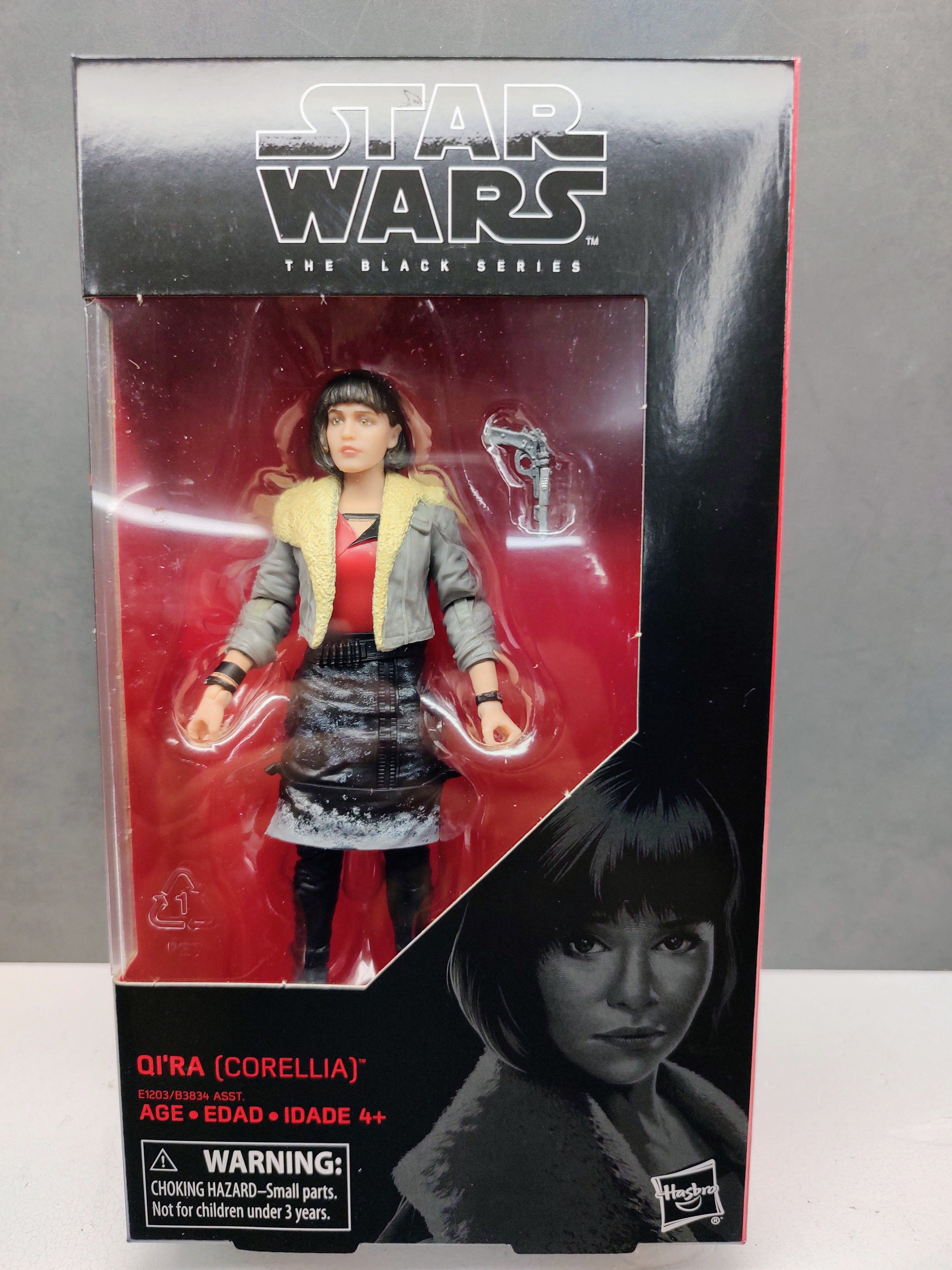 Figura articulada The Black Series, marca Hasbro, QI´ RA (Corellia) , edad 4+ - Chido Toys