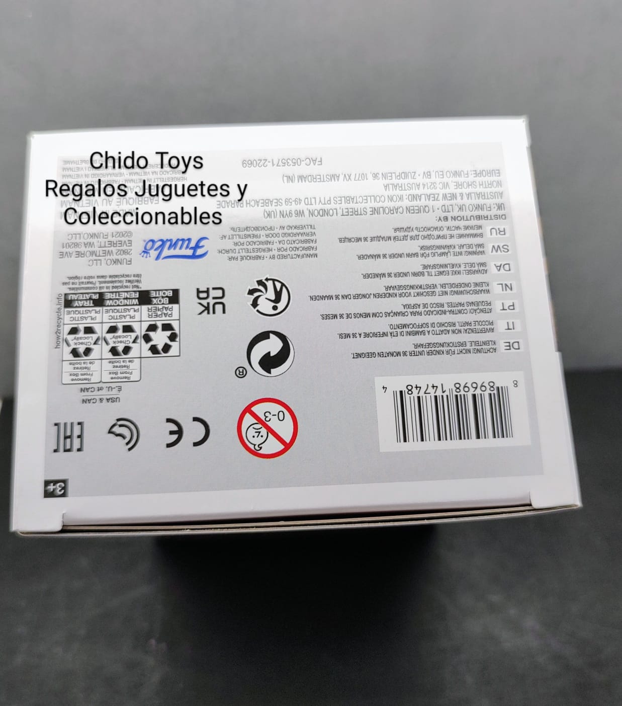 Figura de Vinyl, marca Funko, Modelo Chewbacca con Porg, edad 6+ - Chido Toys