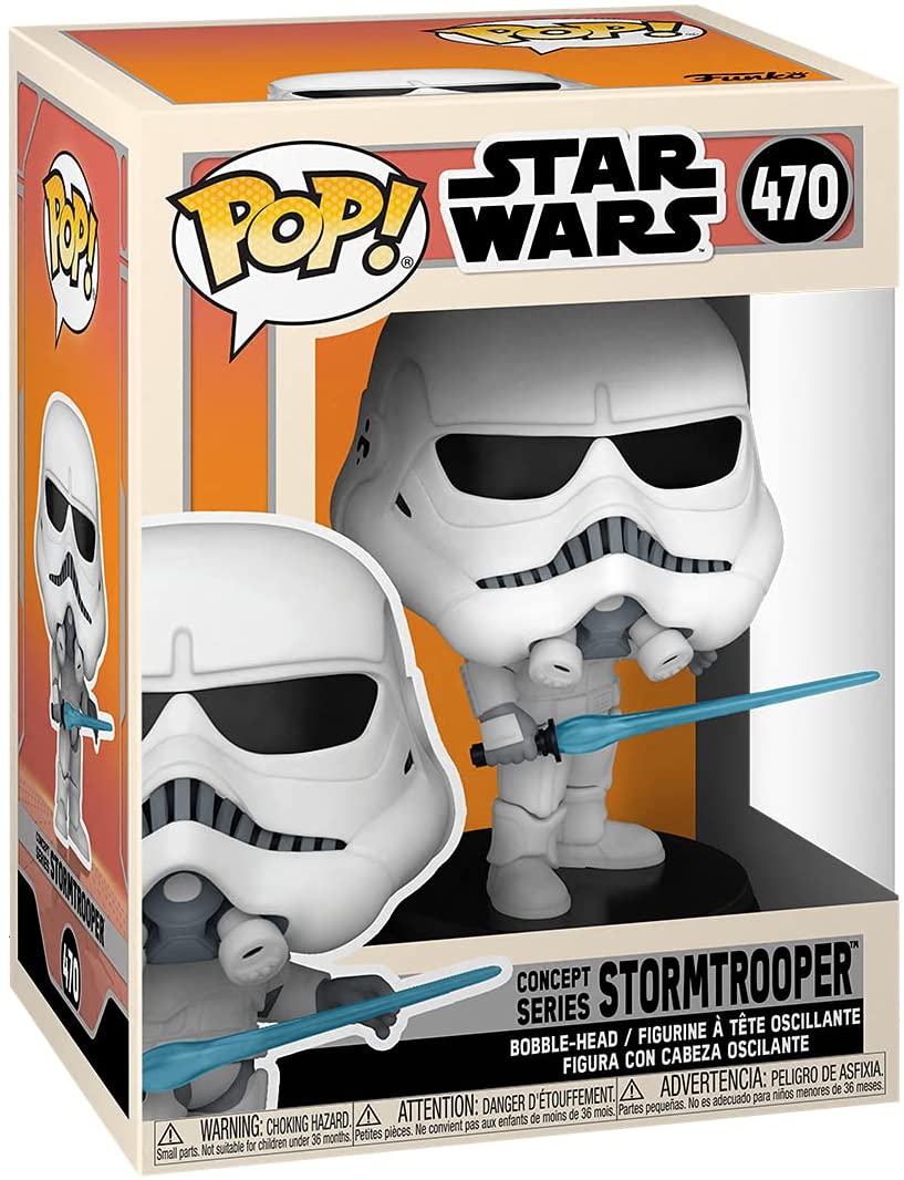 Figura de Vinyl, marca Funko, Modelo Stormtrooper, edad 6+ - Chido Toys
