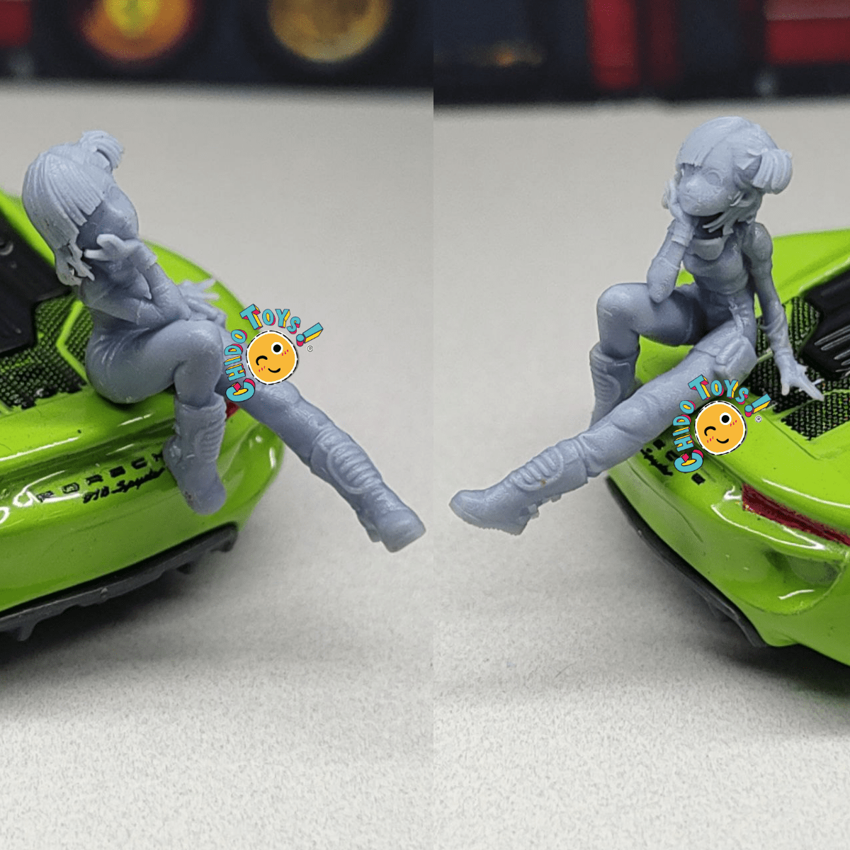 Figurillas, varios modelos, en Escala 1/64 – Impresión en Resina 14K de Alta Resolución - Chido Toys