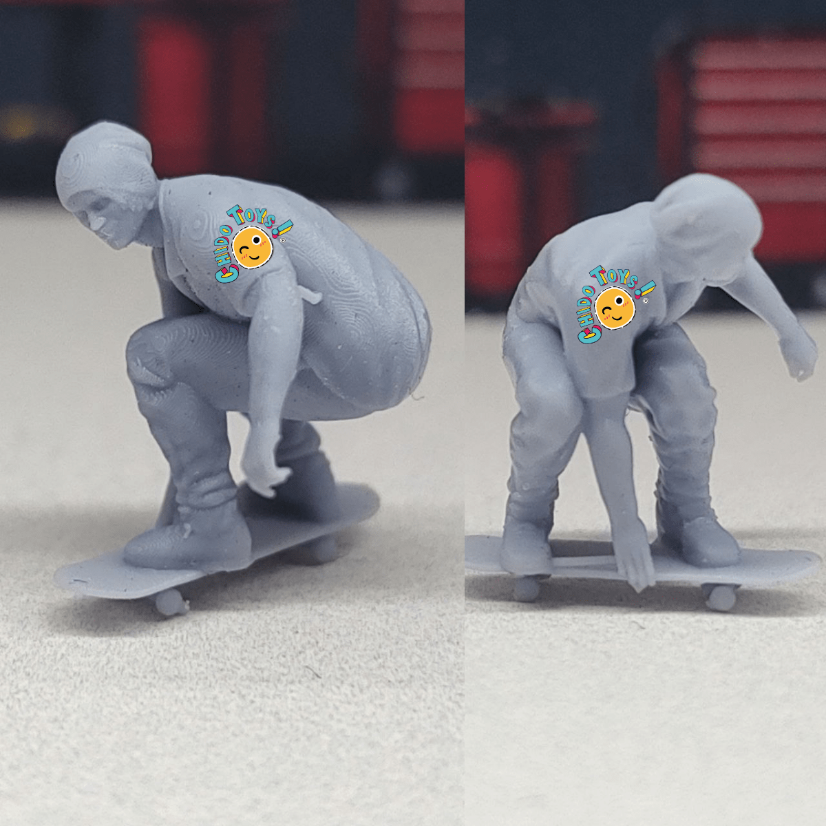 Figurillas, varios modelos, en Escala 1/64 – Impresión en Resina 14K de Alta Resolución - Chido Toys