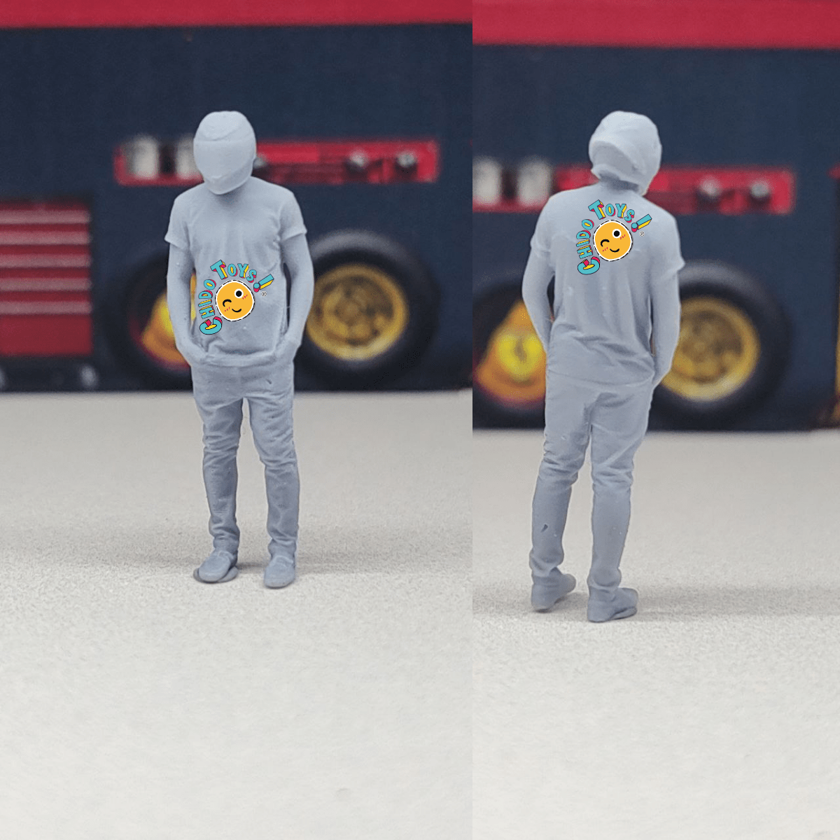 Figurillas, varios modelos, en Escala 1/64 – Impresión en Resina 14K de Alta Resolución - Chido Toys