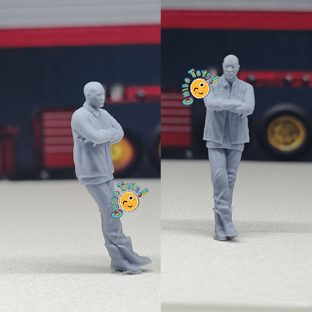 Figurillas, varios modelos, en Escala 1/64 – Impresión en Resina 14K de Alta Resolución - Chido Toys