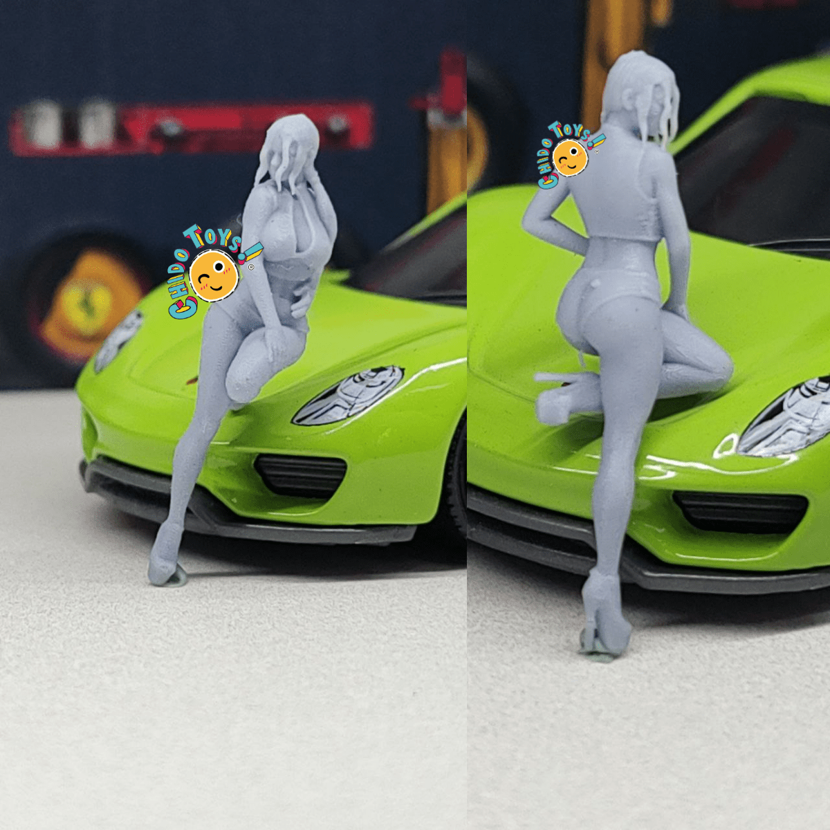 Figurillas, varios modelos, en Escala 1/64 – Impresión en Resina 14K de Alta Resolución - Chido Toys