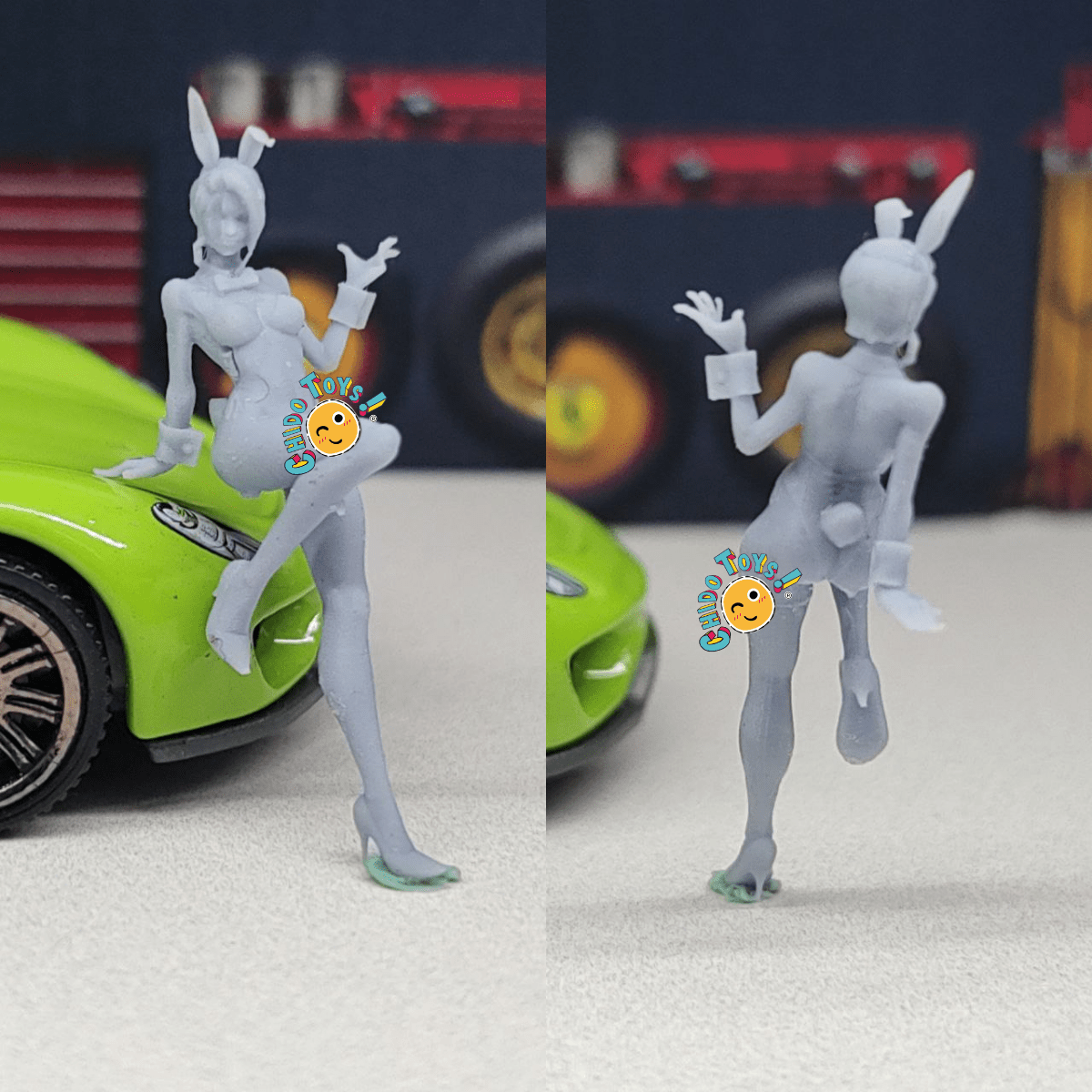 Figurillas, varios modelos, en Escala 1/64 – Impresión en Resina 14K de Alta Resolución - Chido Toys