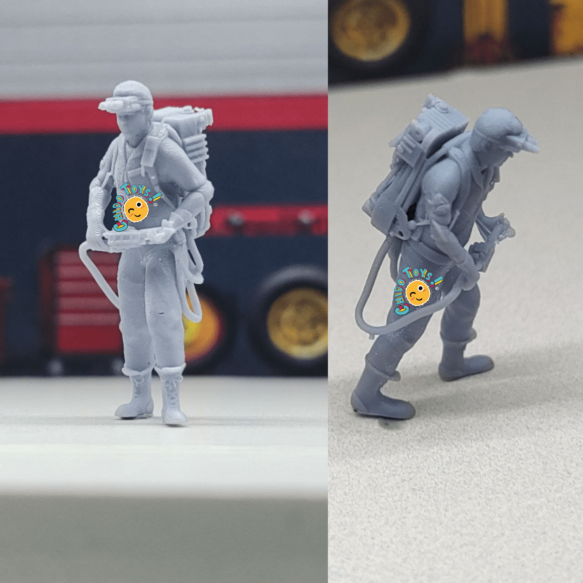 Figurillas, varios modelos, en Escala 1/64 – Impresión en Resina 14K de Alta Resolución - Chido Toys